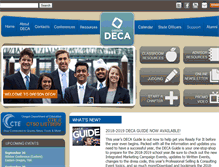 Tablet Screenshot of oregondeca.org